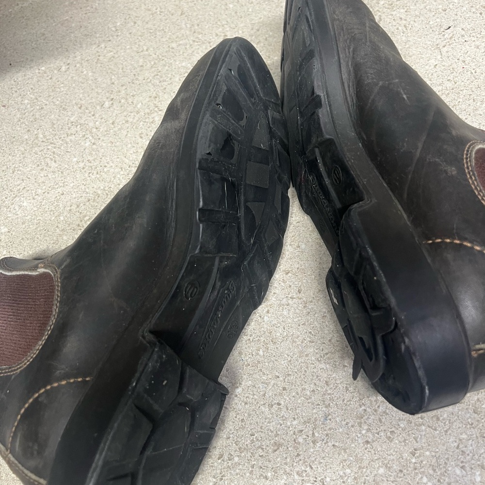 Blundstone Men's Dark Brown and Black Leather Boots - Picture 10 of 10